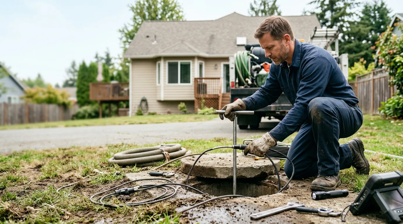 Septic Tank Pumping in Steilacoom, WA